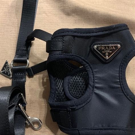 prada dog bag|prada dog collar and leash.